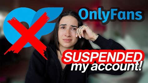 This way, instead of permanently deleting it and losing all progress made on the. . Onlyfans restricted my account